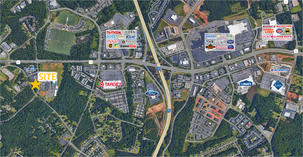 486 Hood Center Dr, Rock Hill, SC à vendre - Photo du bâtiment - Image 2 de 3