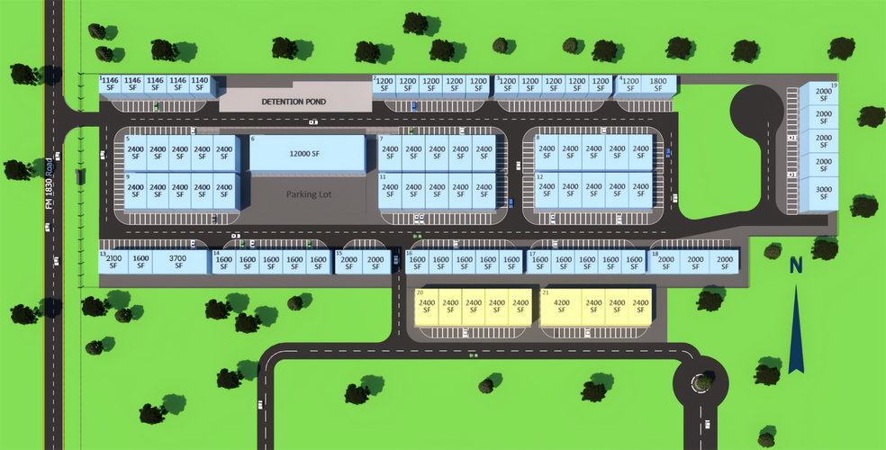 308 E Fm 1830, Argyle, TX à louer - Plan de site - Image 2 de 18