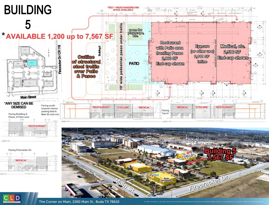 The Corner on Main, Buda, TX for lease Interior Photo- Image 1 of 1