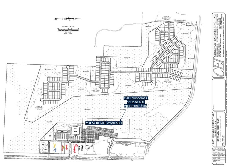 2760 US 331, Defuniak Springs, FL à vendre - Plan de site - Image 3 de 5