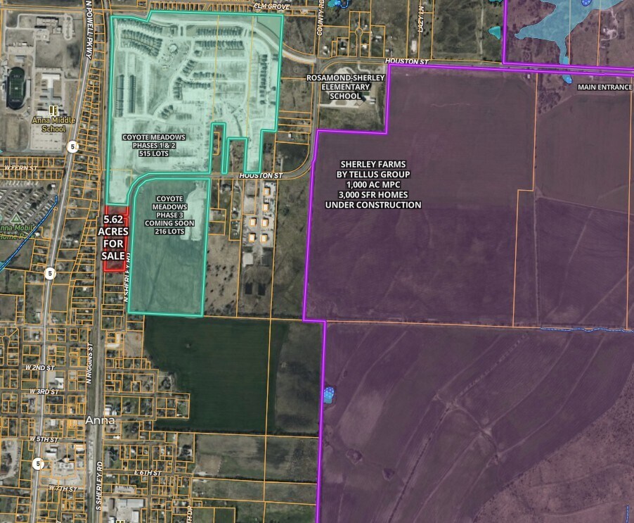 505 Sherley Rd, Anna, TX à vendre Photo principale- Image 1 de 6