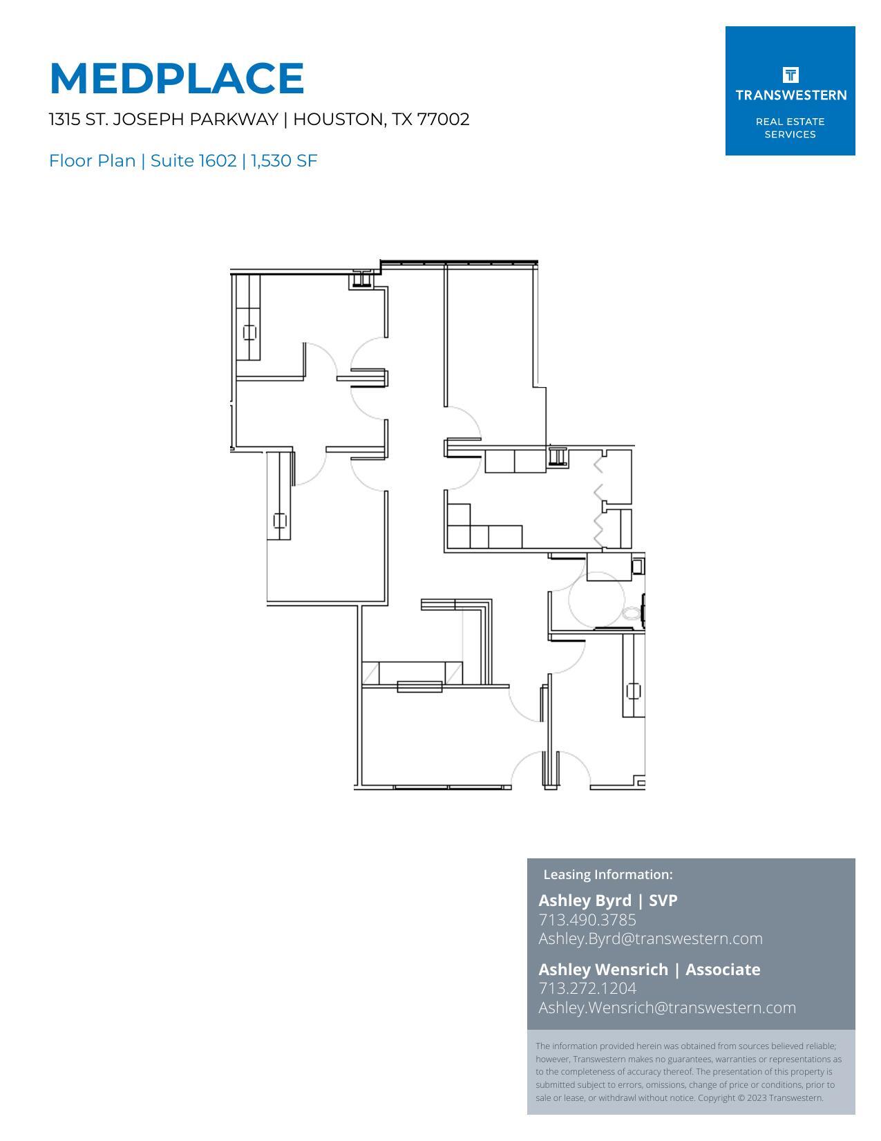 1315 St Joseph Pky, Houston, TX for sale Floor Plan- Image 1 of 2