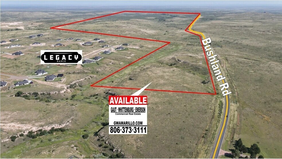 Bushland Rd. Legacy Ranch Rd, Bushland, TX for sale - Primary Photo - Image 1 of 3