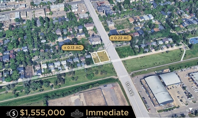 Plus de détails pour Strategic Dual Parcel Opportunity – Terrain à vendre, Edmonton, AB