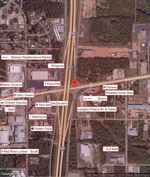 4110 W 7th St, Texarkana, TX à vendre - Photo du bâtiment - Image 2 de 3