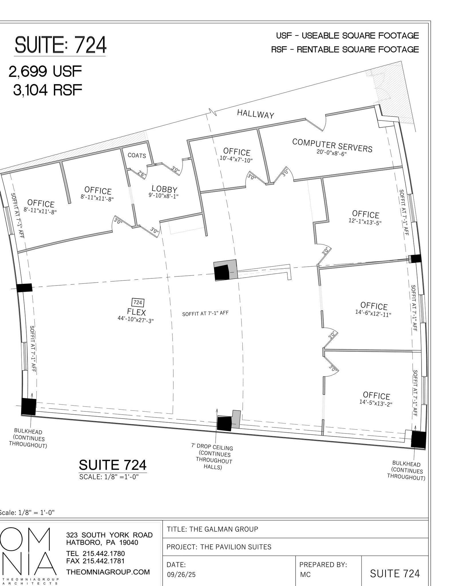 261 Old York Rd, Jenkintown, PA à louer Plan d’étage- Image 1 de 1