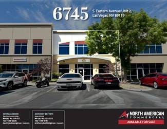 Plus de détails pour 6745 S Eastern Ave, Las Vegas, NV - Flex à vendre