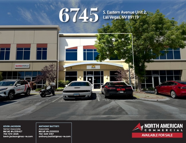 More details for 6745 S Eastern Ave, Las Vegas, NV - Flex for Sale
