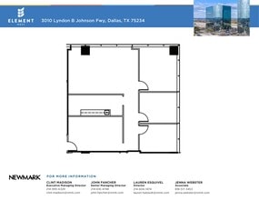 3010 Lyndon B Johnson Fwy, Dallas, TX à louer Plan d’étage- Image 1 de 2