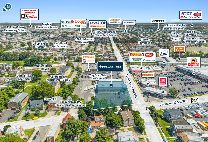 Dollar Store Portfolio - Philadelphia portefeuille de 3 propriétés à vendre sur LoopNet.ca - Photo du bâtiment - Image 3 de 5