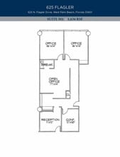 625 N Flagler Dr, West Palm Beach, FL for lease Floor Plan- Image 1 of 1