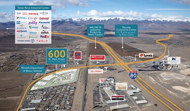 600 W Main St, Fernley, NV - Aérien  Vue de la carte - Image1