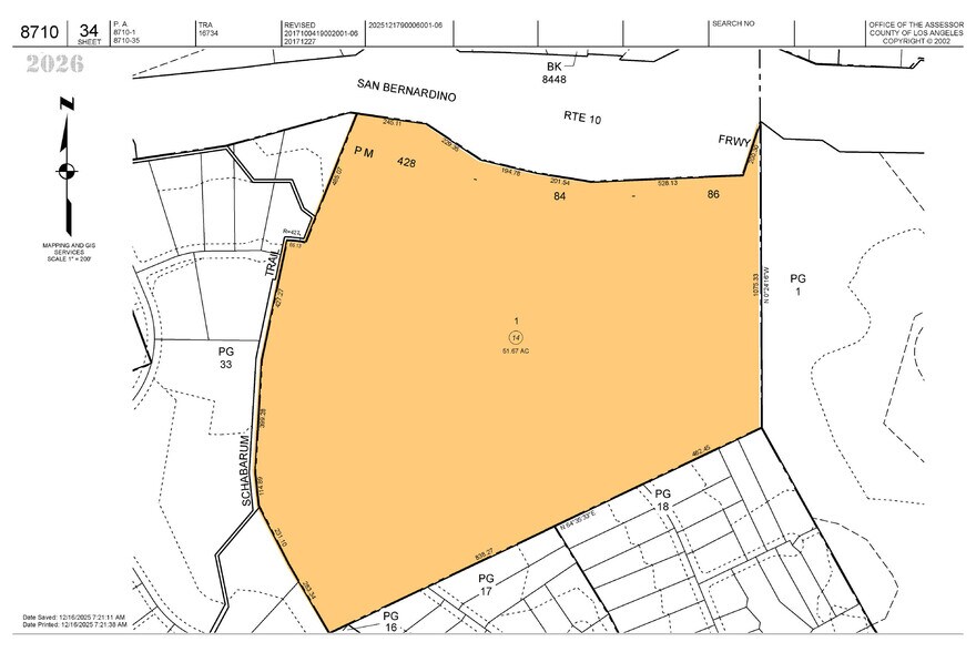 20599 Mesquite Ln, Covina, CA à vendre - Plan cadastral - Image 3 de 5