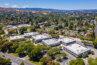 225 Lennon Ln, Walnut Creek, CA - aerial  map view