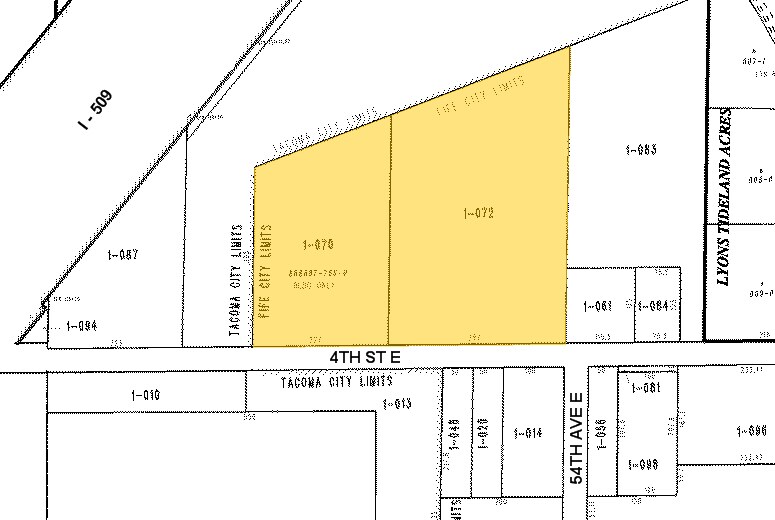 5111 4th St E, Fife, WA à louer - Plan cadastral - Image 2 de 4