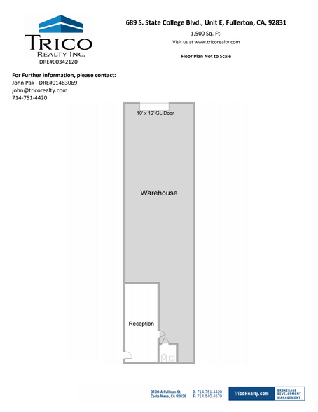 667-759 S State College Blvd, Fullerton, CA for lease - Floor Plan - Image 2 of 14