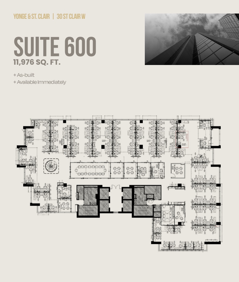 30 St Clair Ave W, Toronto, ON for lease Floor Plan- Image 1 of 1