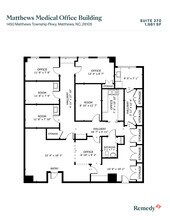 1450 Matthews Township Pky, Matthews, NC à louer Plan d’étage- Image 2 de 2