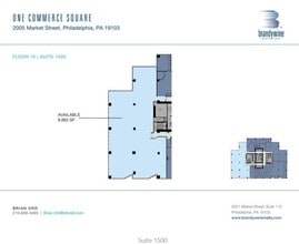 2001 Market St, Philadelphia, PA for lease Floor Plan- Image 1 of 1