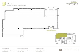 6470 E Johns Crossing, Johns Creek, GA for lease Floor Plan- Image 2 of 2