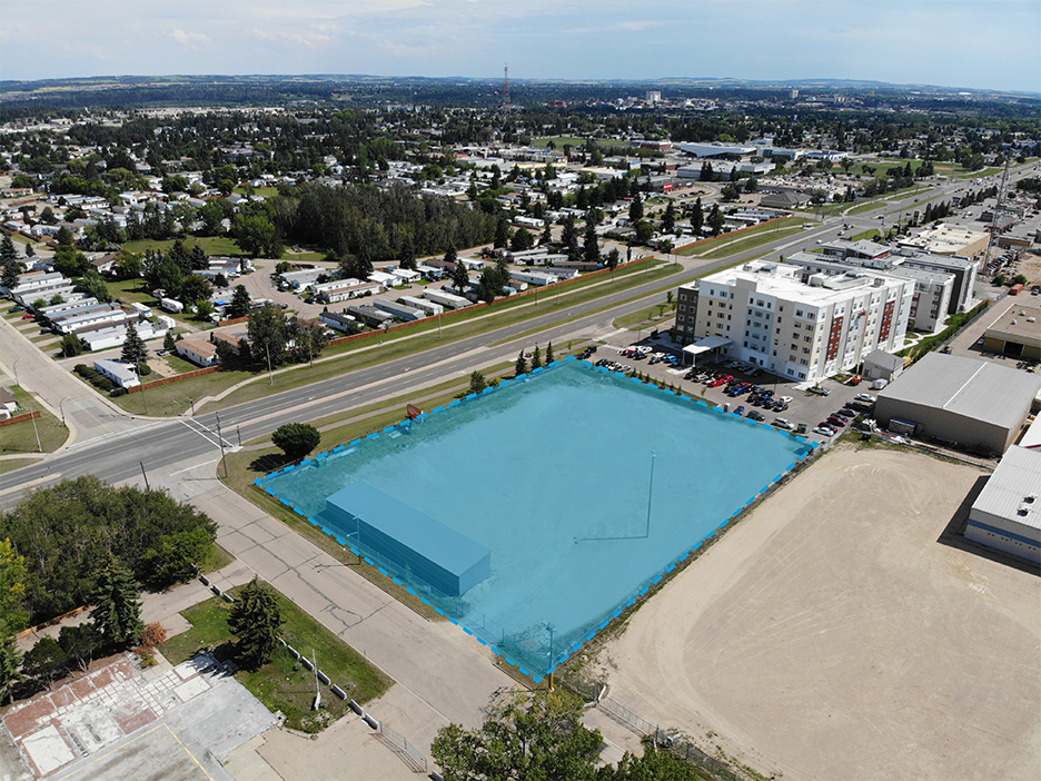 6970 Taylor Dr., Red Deer, AB à vendre Plan de site- Image 1 de 1