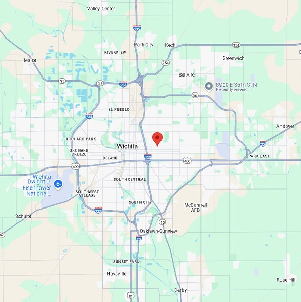 3105-3111 E Central Ave, Wichita, KS for lease - Building Photo - Image 2 of 4