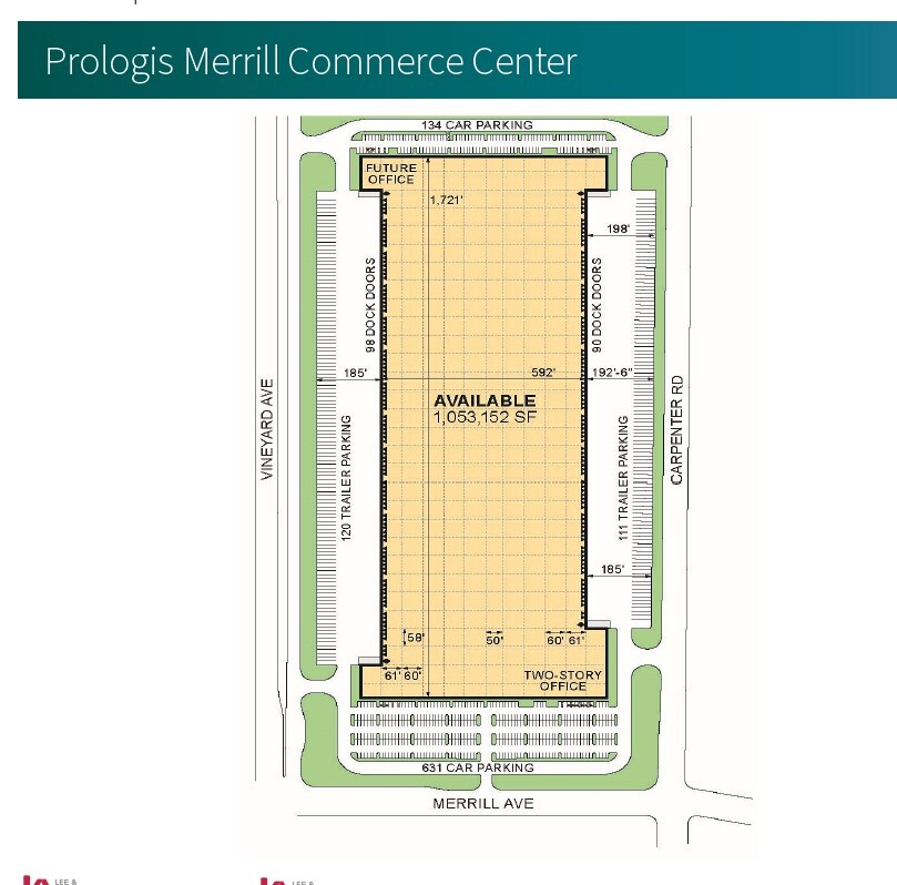 4704 Walker Ave, Ontario, CA for lease Site Plan- Image 1 of 1