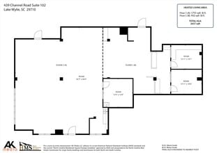 439 Channel Rd, Clover, SC for lease Floor Plan- Image 1 of 42
