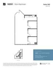 18301 Von Karman Ave, Irvine, CA for lease Floor Plan- Image 1 of 2