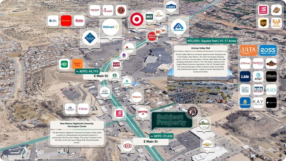 4109 E Main St, Farmington, NM à vendre - Photo du bâtiment - Image 2 de 2