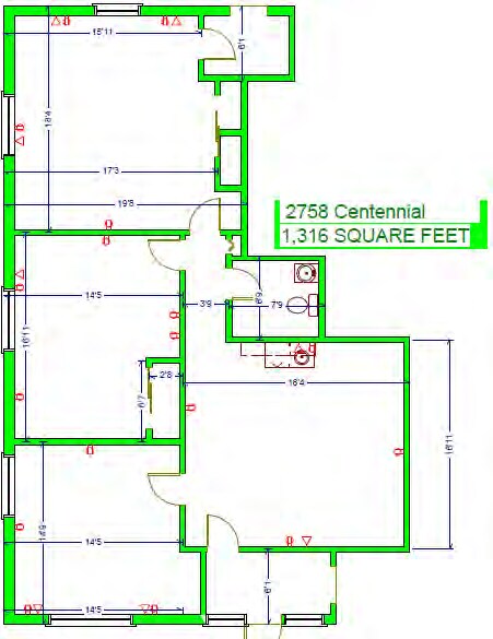 2750 Centennial Rd, Toledo, OH for lease - Floor Plan - Image 3 of 3