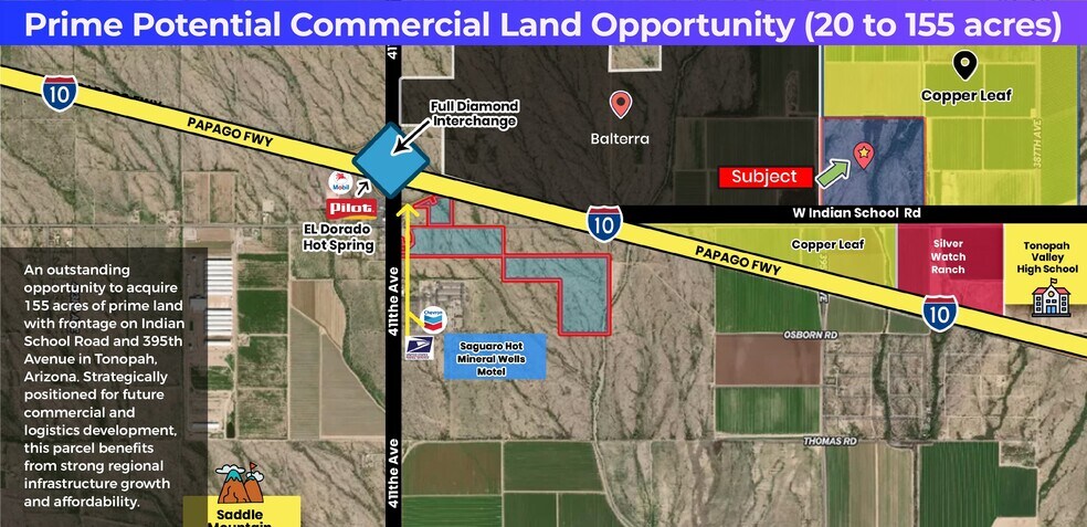 39500 Indian School rd, Tonopah, AZ à vendre - Photo du bâtiment - Image 1 de 2