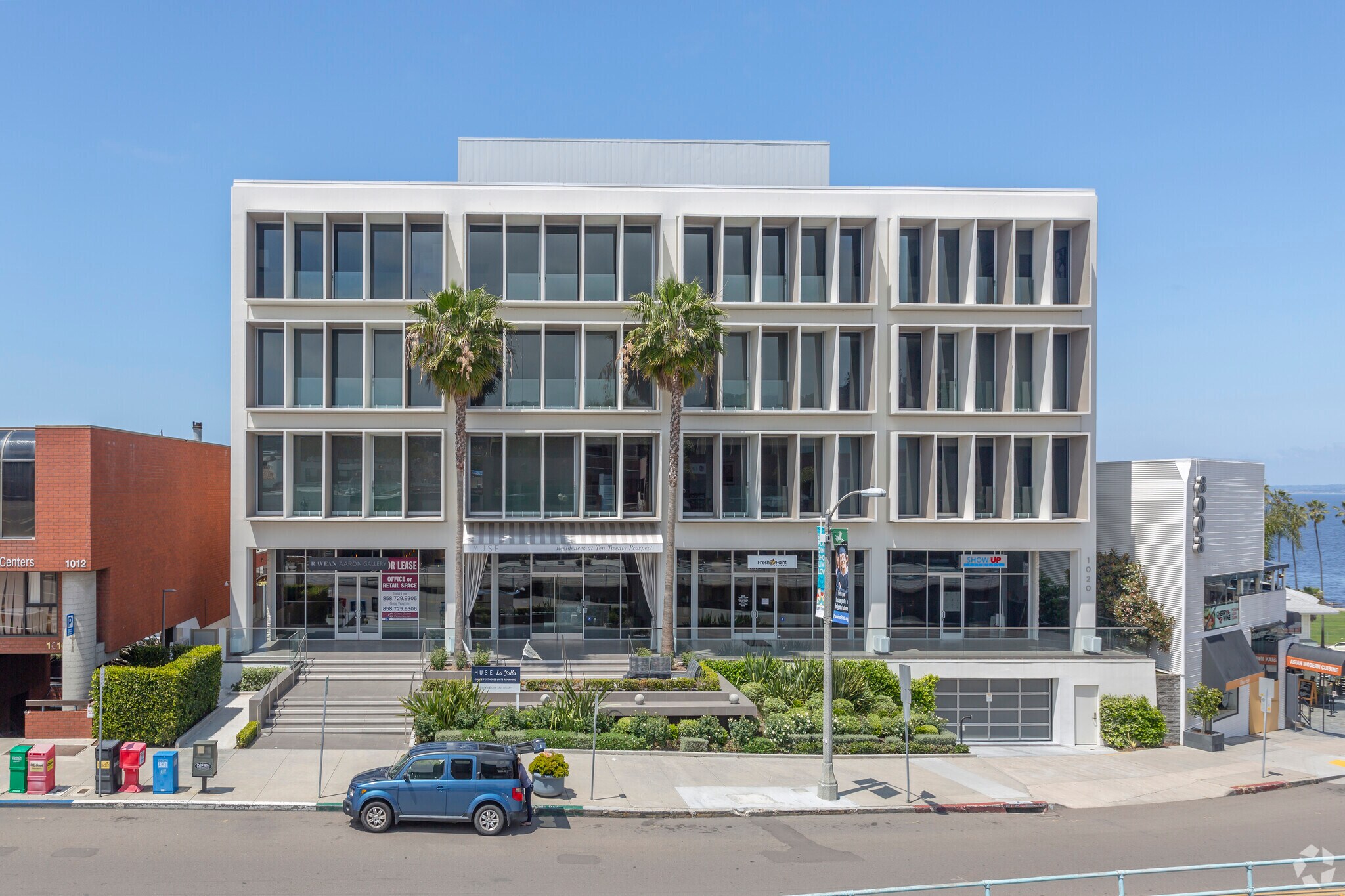 1020-1021 Prospect St, La Jolla, CA à louer Photo du bâtiment- Image 1 de 13