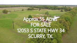 Plus de détails pour 12053 S State Hwy 34, Scurry, TX - Terrain à vendre