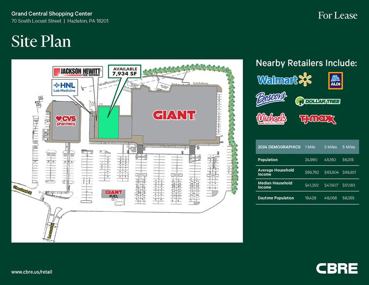 70 S Locust St, Hazleton, PA à louer - Photo du bâtiment - Image 3 de 3