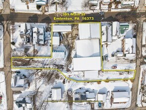 309 Main St, Emlenton, PA - Aerial  map view
