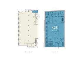 425-427 Broome St, New York, NY for lease Floor Plan- Image 1 of 6