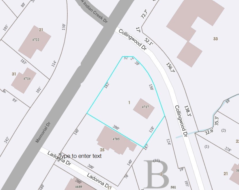 4717 Memorial Dr, Decatur, GA for sale Plat Map- Image 1 of 2