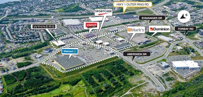 Plus de détails pour 90 Aberdeen Ave, St John's, NL - Commerce de détail à louer