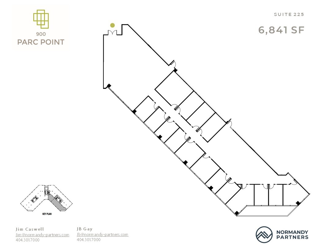 800 Parc Pt, Alpharetta, GA à louer Plan d  tage- Image 1 de 8