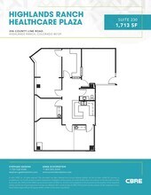 206 W County Line Rd, Highlands Ranch, CO for lease Floor Plan- Image 1 of 1