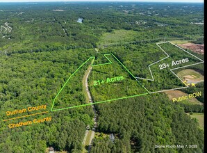 6353 Grandale Dr, Durham, NC - AERIAL  map view - Image1