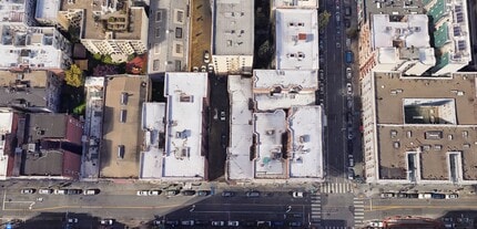 430 Eddy St, San Francisco, CA - Aérien Vue de la carte