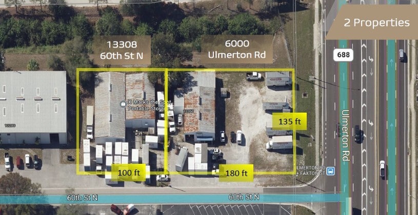 6000 Ulmerton Rd + 13308 60th St N portfolio of 2 properties for sale on LoopNet.ca Primary Photo- Image 1 of 3