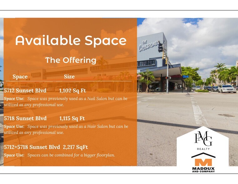 7200-7222 Red Rd, South Miami, FL à louer - Photo du bâtiment - Image 2 de 7