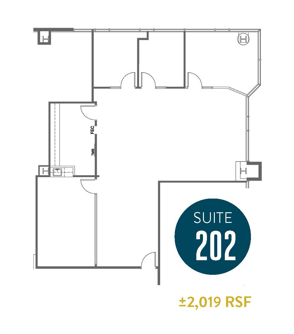 1702 E Highland Ave, Phoenix, AZ for lease Floor Plan- Image 1 of 1