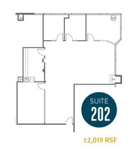 1702 E Highland Ave, Phoenix, AZ for lease Floor Plan- Image 1 of 1