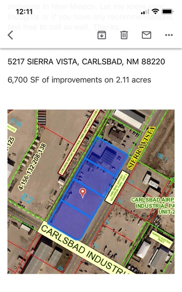 5217 Sierra Vista Dr, Carlsbad, NM à vendre - A rien - Image 1 de 3