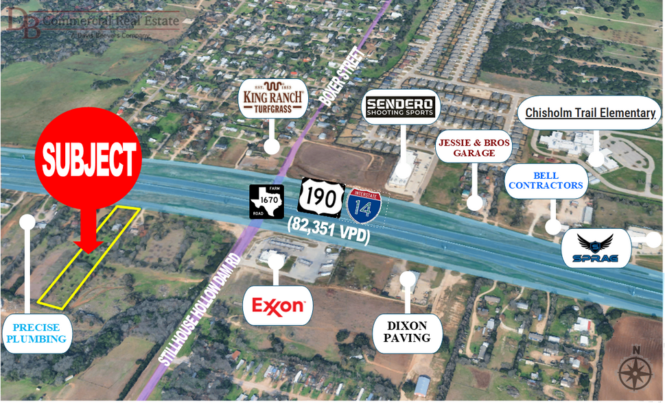 3825 W US Highway 190, Belton, TX à vendre - Aérien - Image 1 de 1