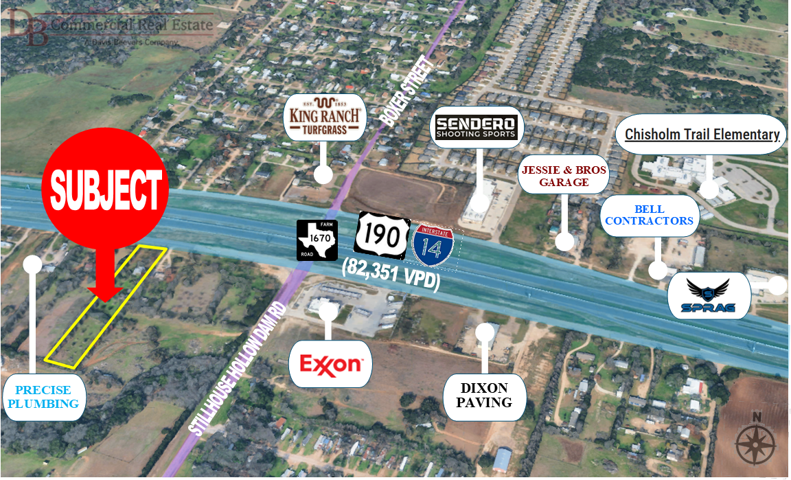 3825 W US Highway 190, Belton, TX à vendre Aérien- Image 1 de 2